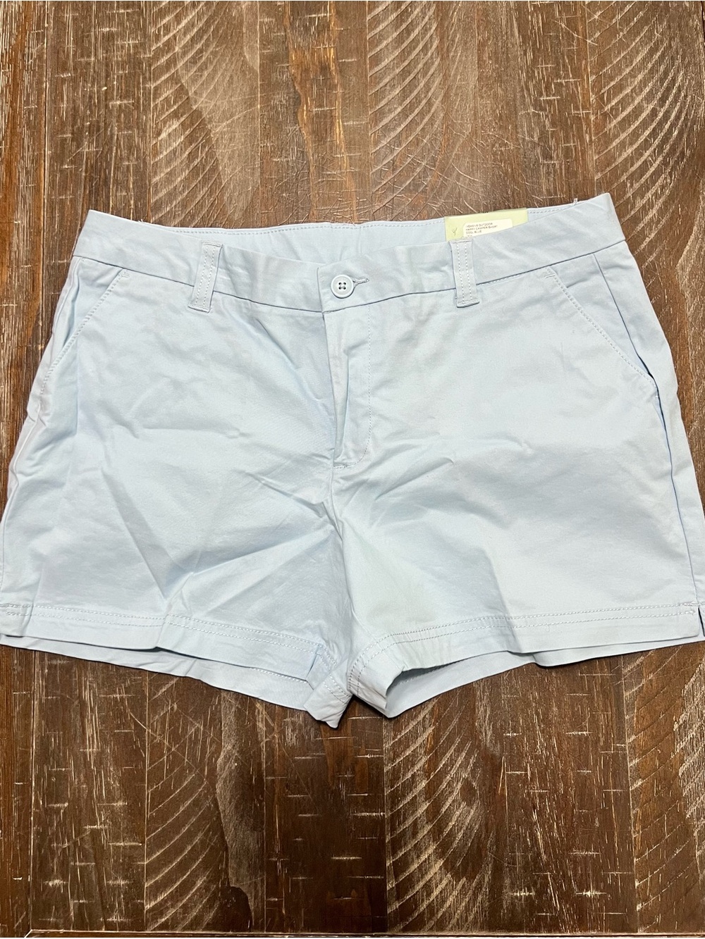 Magellan Outdoors Cool Blue Casual Chino Cotton Shorts